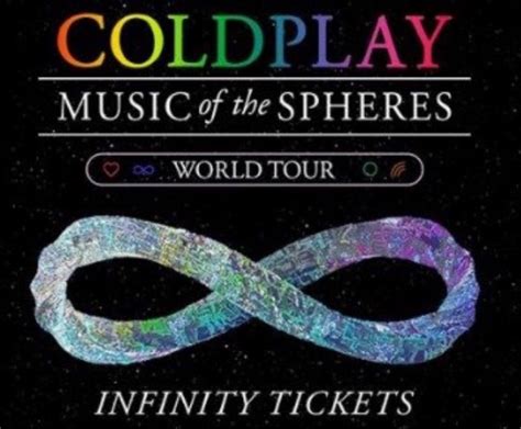 coldplay infinity tour